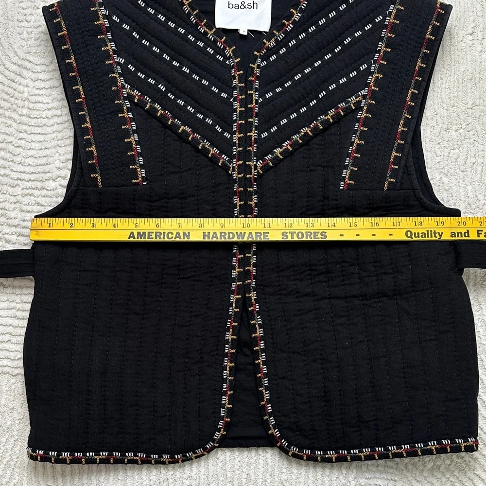 Ba&sh Clevie Sleeveless Jacket Women’s Size 2 - Picture 6 of 16